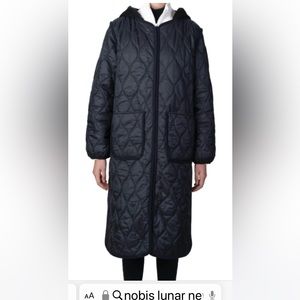 Nobis XL lunar new year quilted long coat.